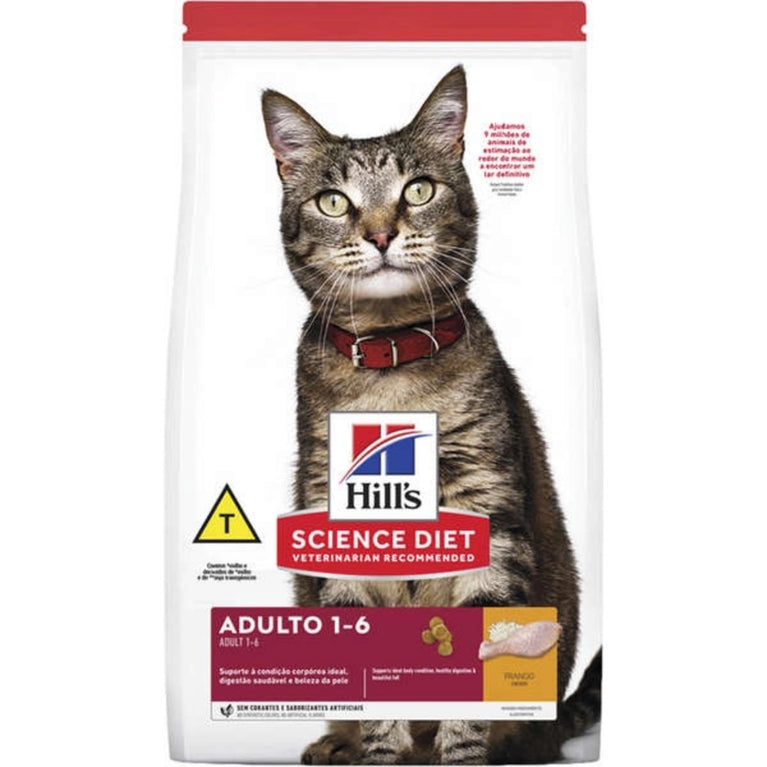 Ração Hill's Science Diet para Gatos Adultos Frango