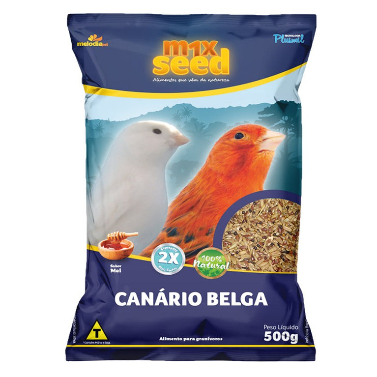 Ração para Pássaros M1x Seed Canário Belga - 500 g