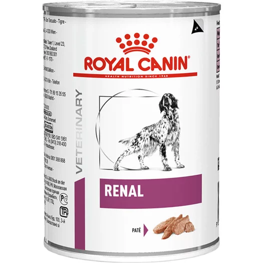 Ração Úmida para Cães Royal Canin Veterinary Diet Renal Wet Doenças Renais 410 g