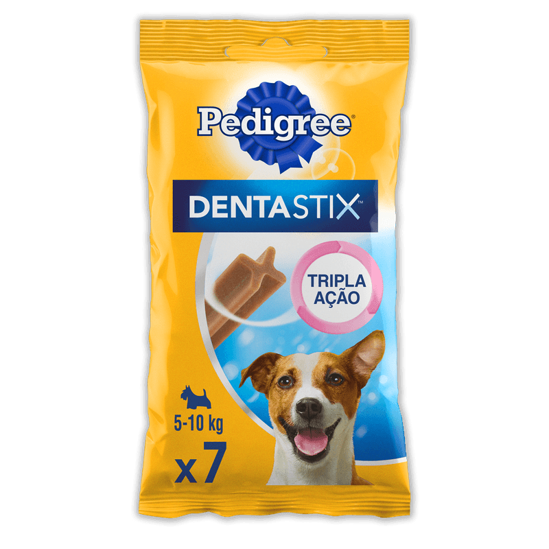 Petisco Pedigree Dentastix Cuidado Oral para Cães Adultos de Raças Pequenas