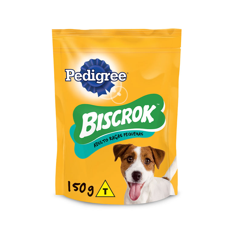 Biscoito Pedigree Biscrok para Cães Adultos de Raças Pequenas