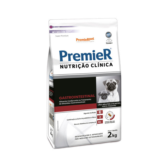 Ração PremieR Nutrição Clínica Gastrointestinal para Cães Pequeno Porte