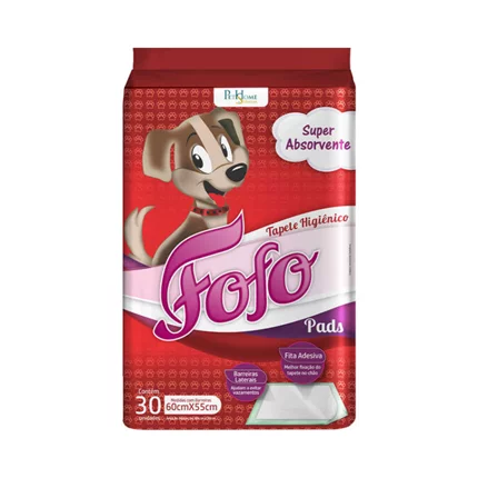 Tapete Higiênico Fofo Pads para Cães 60 x 55 cm