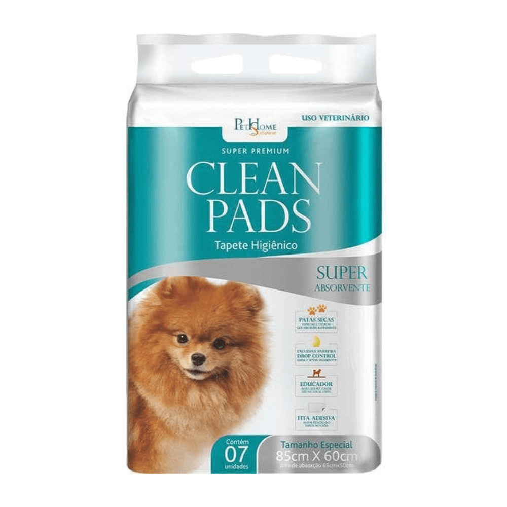 Tapete Higiênico para Cães Clean Pads 85x60 cm