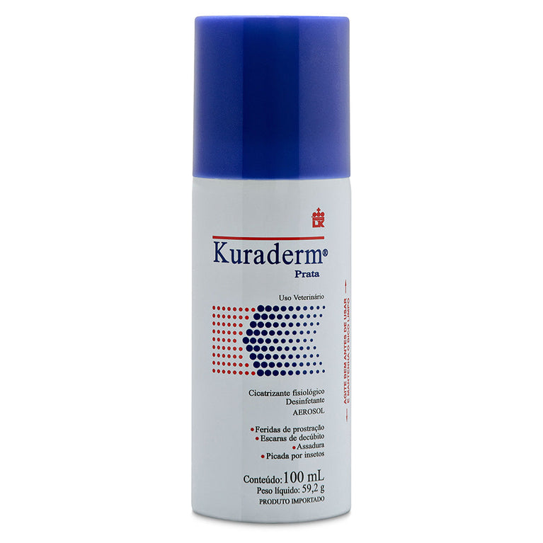 Kuraderm Spray Bactericida König para Cães 100 mL