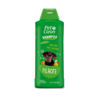 Shampoo e Condicionador Pet Clean Filhote para Cães e Gatos 700 mL