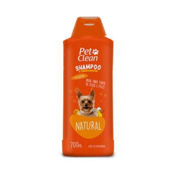 Shampoo e Condicionador Pet Clean Natural para Cães 700 mL