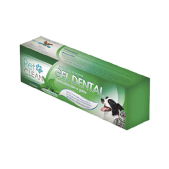 Gel Dental Pet Clean para Cães e Gatos Sabor Menta 60 g