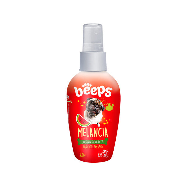 Colônia Beeps Melancia para Cães e Gatos 60 mL