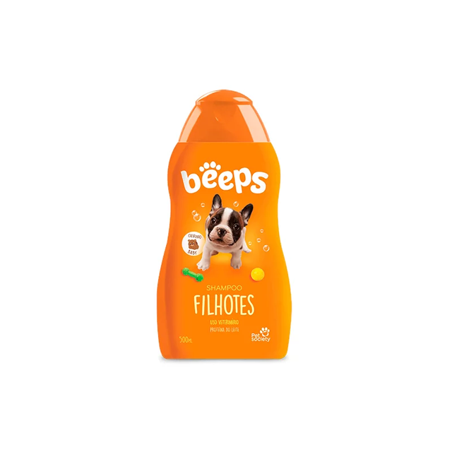 Shampoo Beeps para Cães e Gatos Filhotes 500 mL