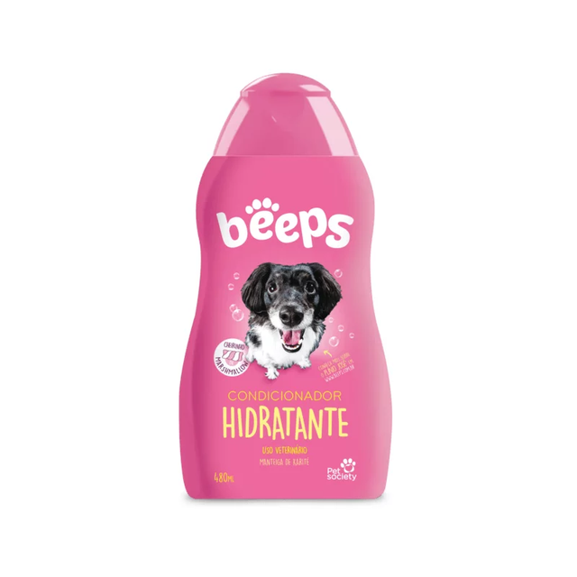 Condicionador Beeps Hidratante para Cães e Gatos 480 mL