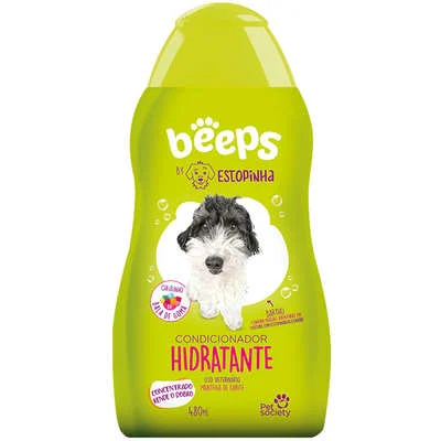 Condicionador Beeps Estopinha Hidratante para Cães e Gatos 500 mL