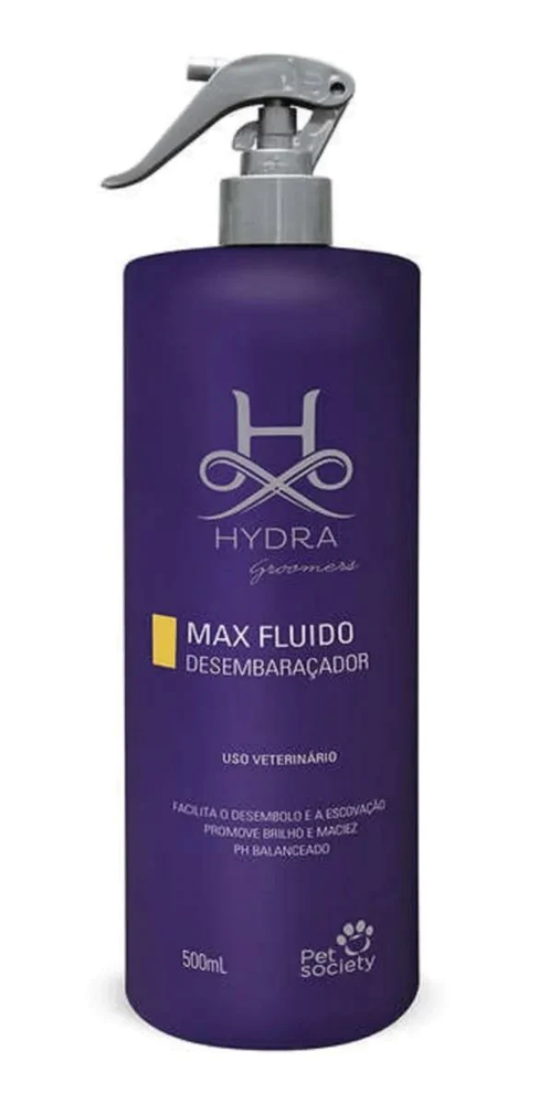 Desembaraçador Pet Society Hydra Groomers Max Fluido 500 mL