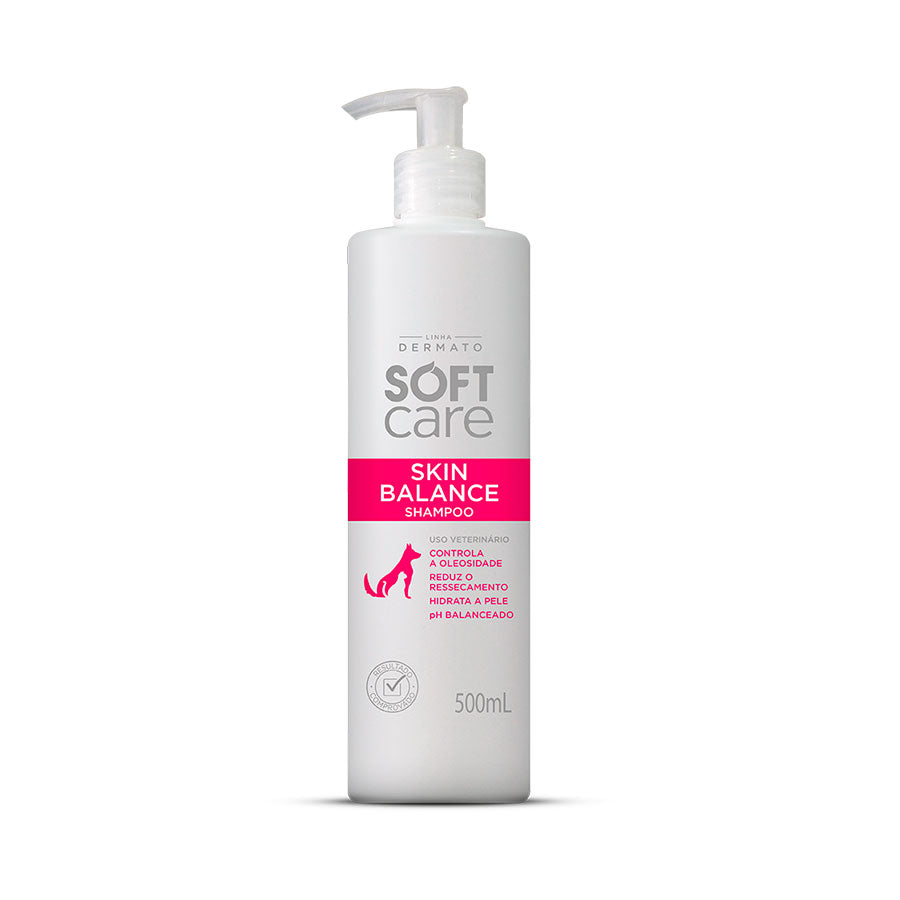 Shampoo Soft Care Skin Balance para Cães e Gatos 500 mL