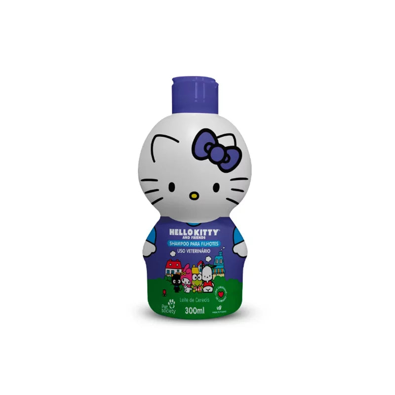 Shampoo Hello Kitty and Friends Filhotes para Cães e Gatos 300 mL