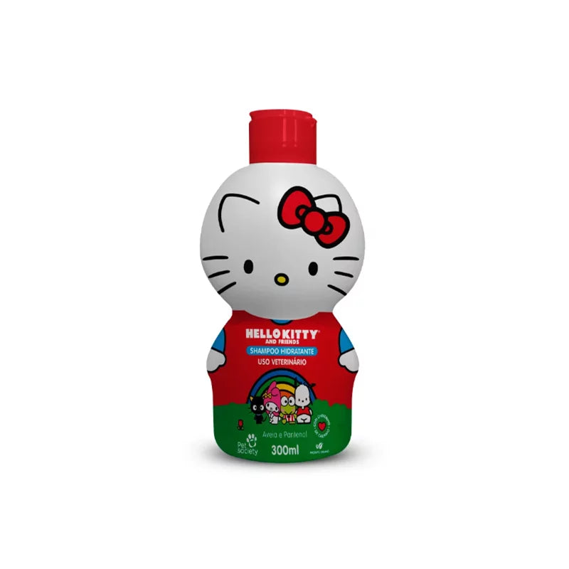 Shampoo Hello Kitty and Friends Hidratante para Cães e Gatos 300 mL