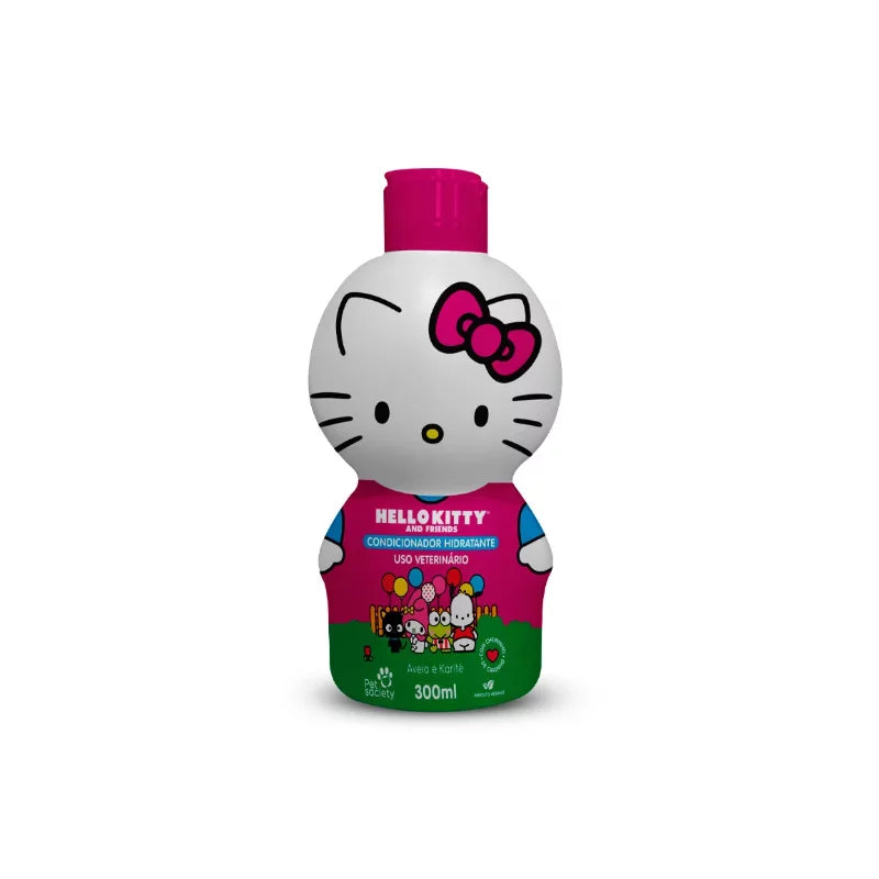 Condicionador Hello Kitty and Friends Hidratante para Cães e Gatos 300 mL