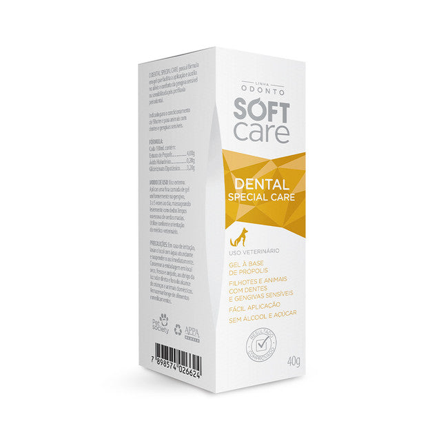 Gel Dental Soft Care Special Care para Cães e Gatos 40 g