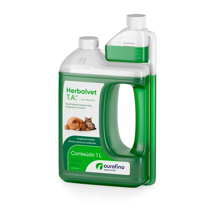 Desinfetante Bactericida Herbalvet Ourofino T.A 1 L