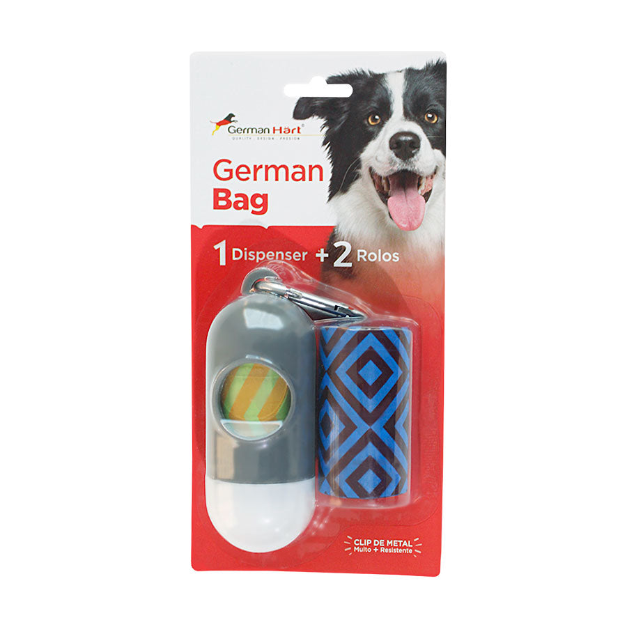 Kit Cata Caca Germanhart Triângulos para Cães e Gatos 2 Rolos