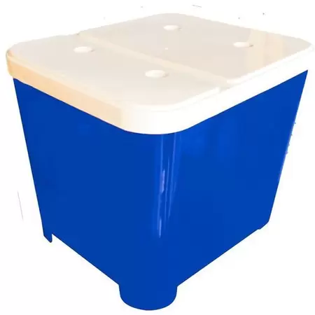 Porta Ração Container Furacão Pet Azul 15 Kg