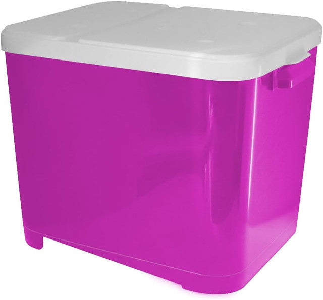 Porta Ração Container Furacão Pet Rosa 15 Kg