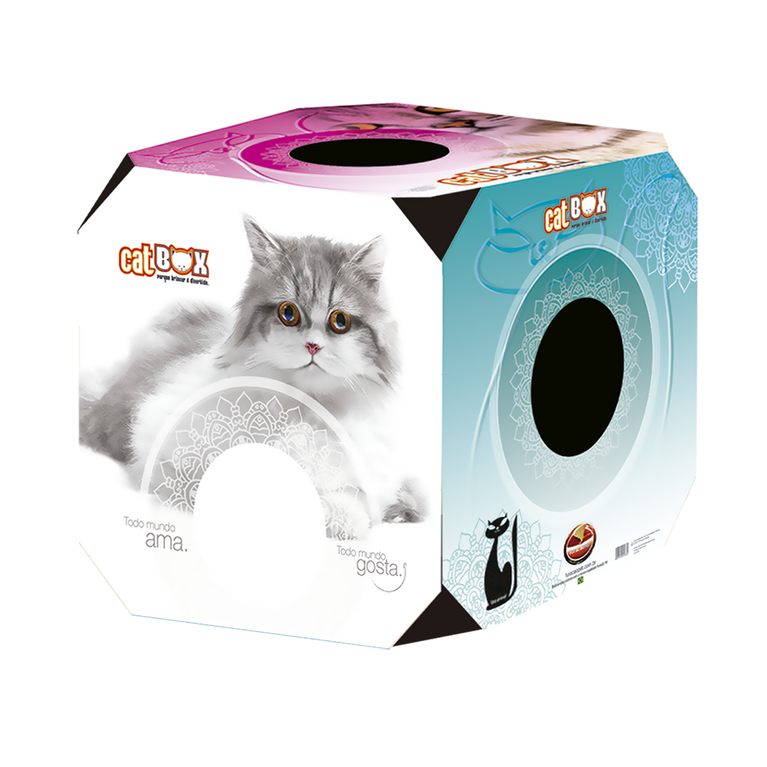 Brinquedo para Gatos Adultos Furacão Pet Cat Box