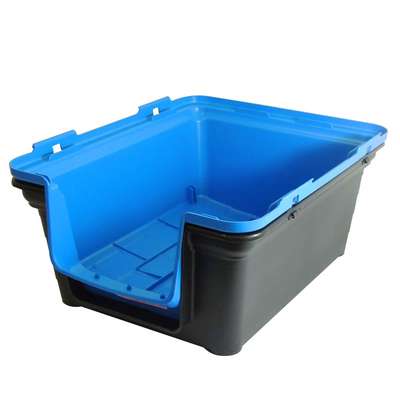 Casinha de Plástico Furacão Pet Azul N4