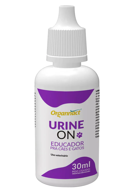 Adestramento e Comportamento Organnact Urine On para Cães e Gatos 30 mL