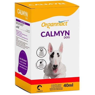 Suplemento Organnact Calmyn Dog para Cães 40 mL