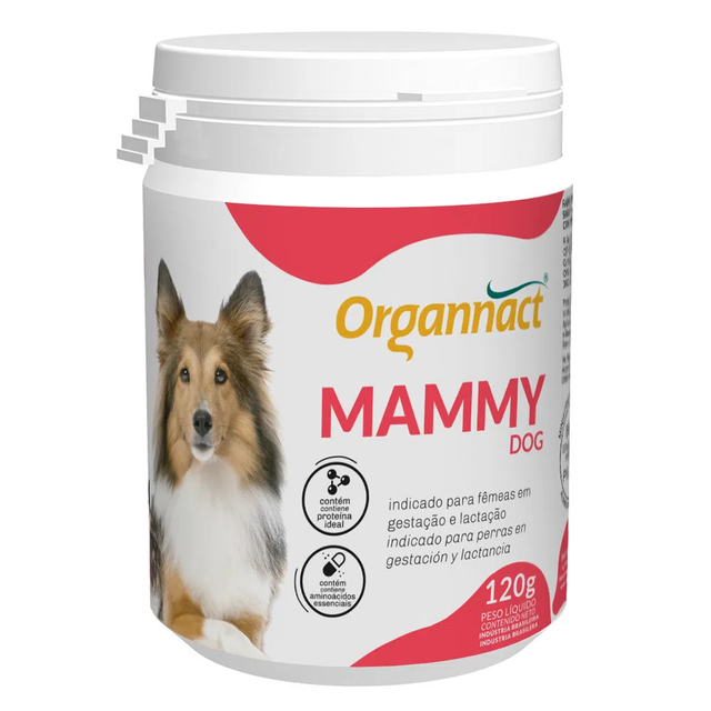 Suplemento Organnact Mammy Dog para Cães 120 g