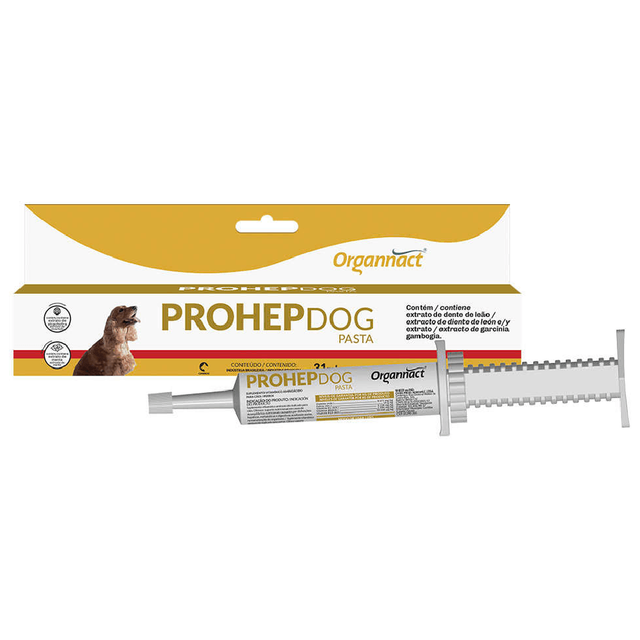 Suplemento Organnact Prohep Dog Pasta para Cães 40 g