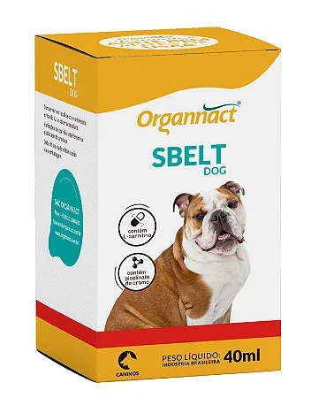 Suplemento Organnact Sbelt Dog para Cães 40 mL