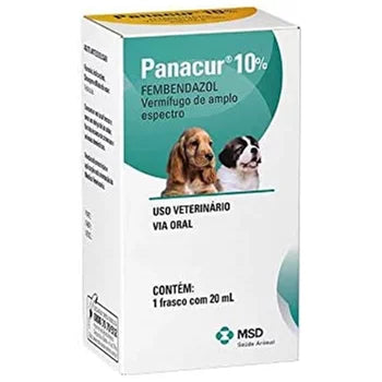 Vermífugo MSD Panacur 10% para Cães 20 mL