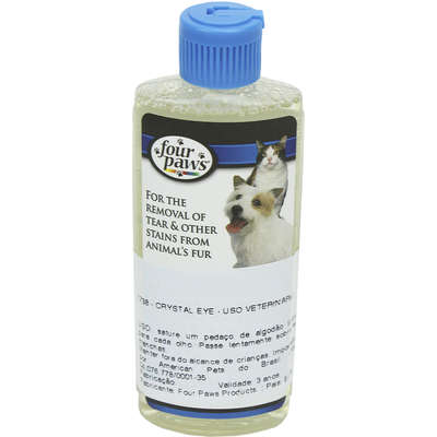 Limpador de Lágrimas Chalesco Crystal Eye Four Paws para Cães e Gatos 118 mL