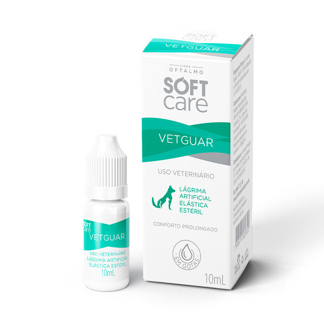 Colírio Soft Care Vetguar para Cães e Gatos 10 mL