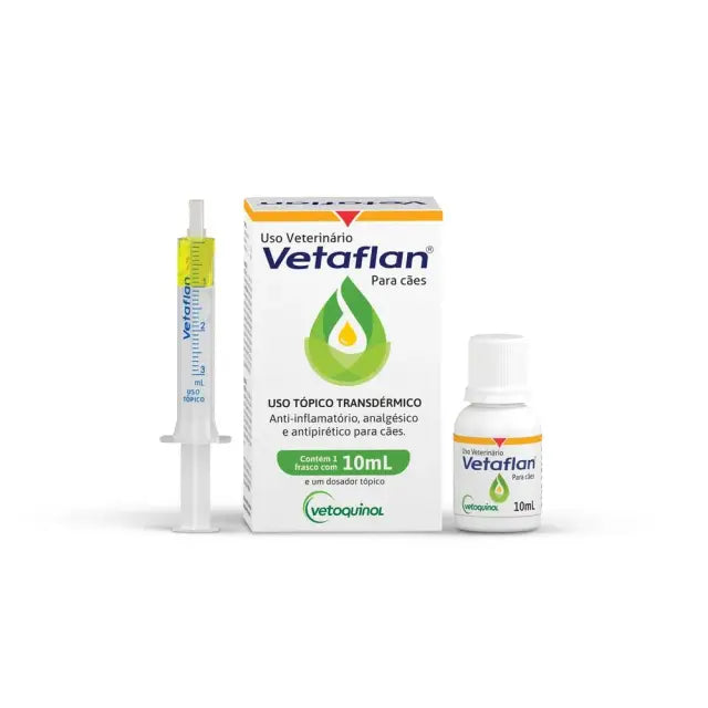 Anti-inflamatório Vetaflan para Cães Vetoquinol 10 mL