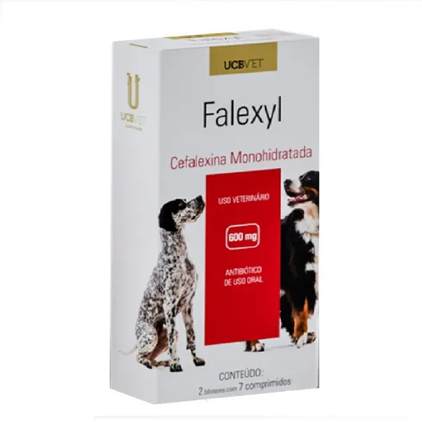 Antibiótico Falexyl Cartucho para Cães