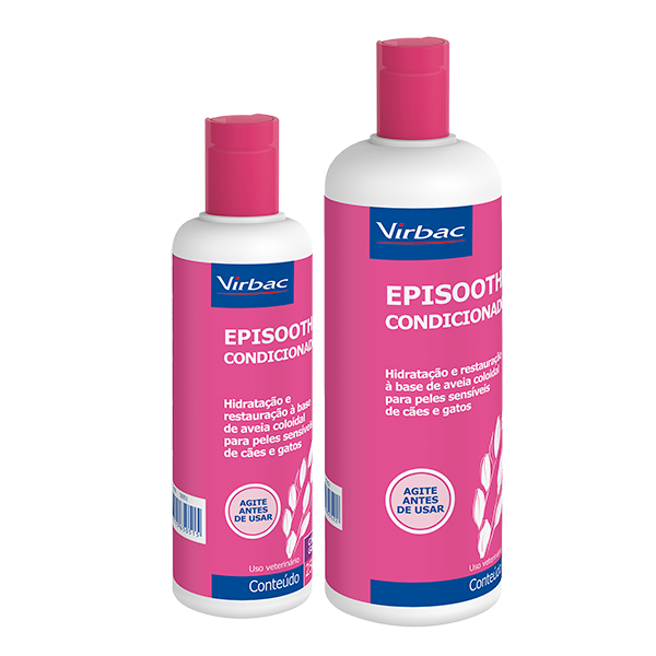 Condicionador Virbac Episoothe para Cães e Gatos 250 mL