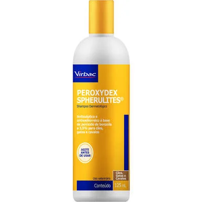 Shampoo Dermatológico Virbac Peroxydex Spherulites para Cães e Gatos