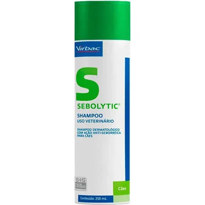 Shampoo Dermatológico Virbac Sebolytic SIS 250 mL