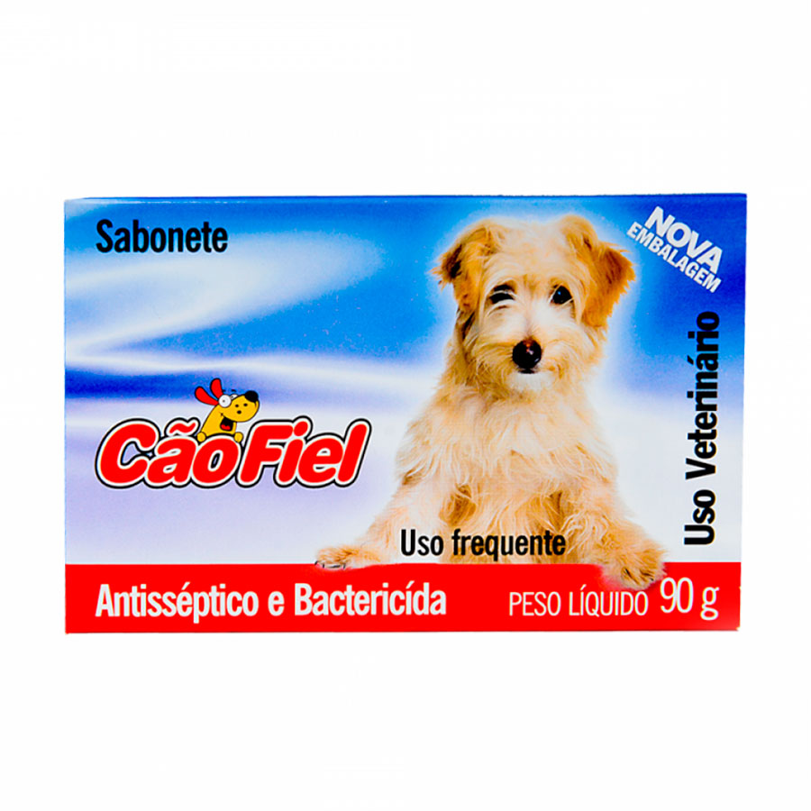 Sabonete Antisséptico Cão Fiel para Cães e Gatos 90 g