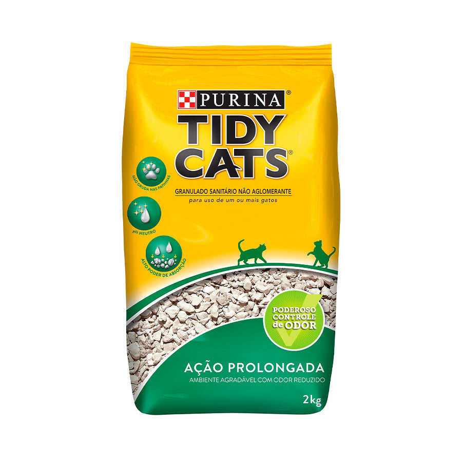 Areia Higiênica Nestlé Purina Tidy Cats para Gatos 2 Kg