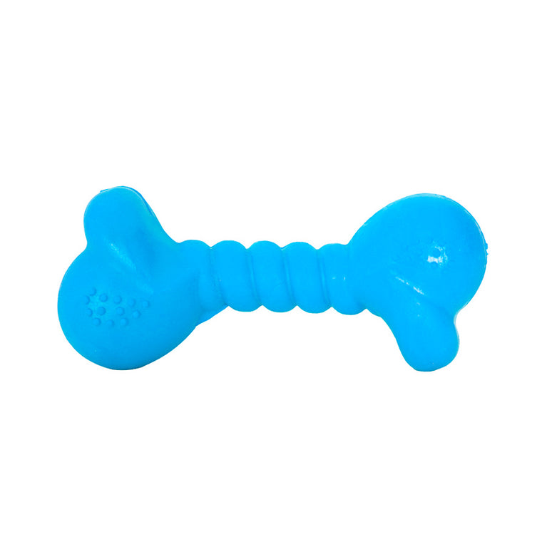 Brinquedo para Cães Furacão Pet Osso Maxbone Borracha Azul