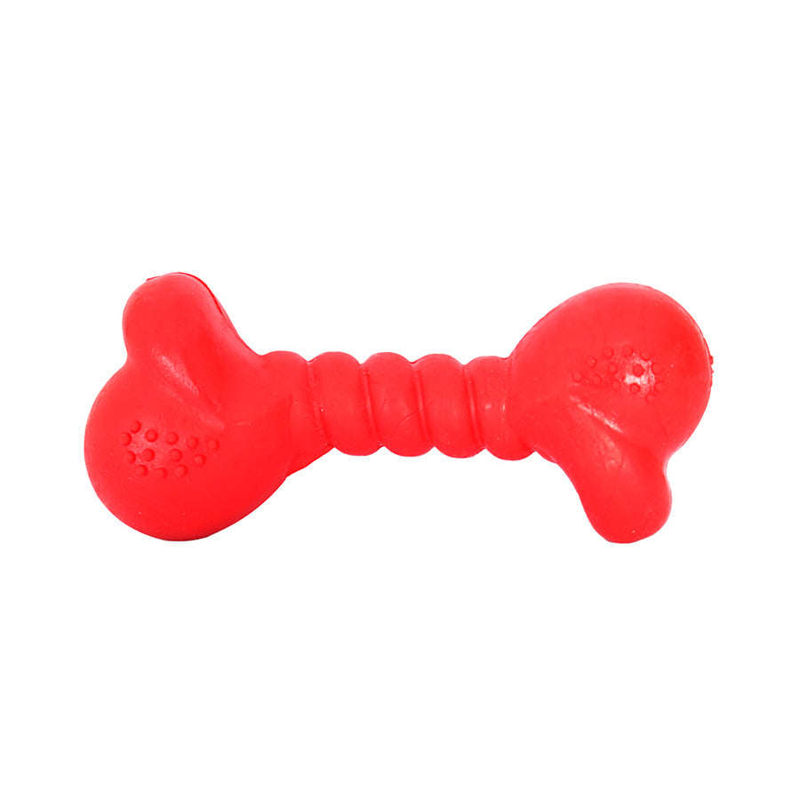 Brinquedo para Cães Furacão Pet Osso Maxbone Borracha Vermelho