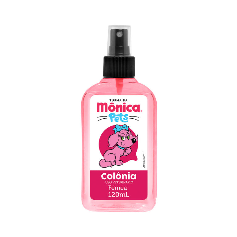 Colônia Turma da Mônica Pets para Cães Fêmeas 120 mL