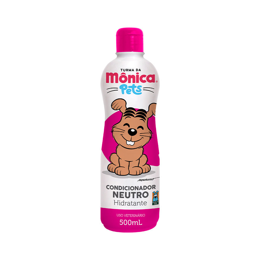 Condicionador Turma da Mônica Pets Neutro Hidratante para Cães e Gatos 500 mL