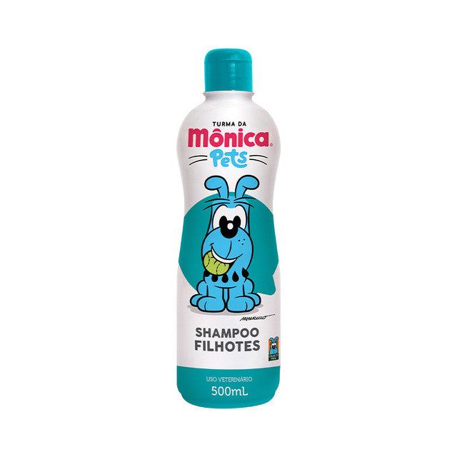 Shampoo Turma da Mônica Pets para Cães e Gatos Filhotes 500 mL