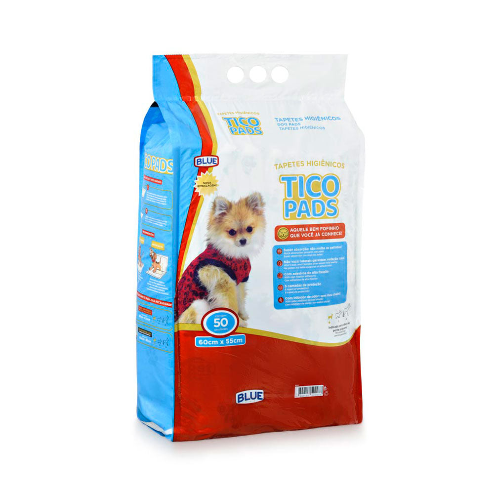 Tapete Higiênico Expet Tico Pads para Cães 60 x 55 cm