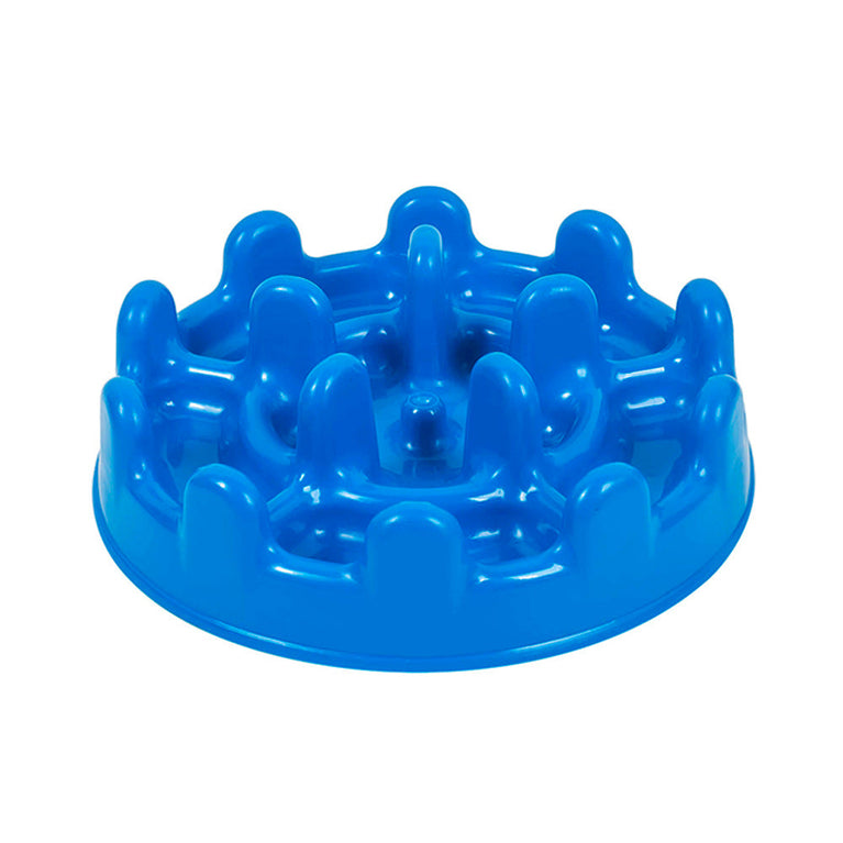 Comedouro Lento Pet Games Mini Pet Fit Azul Tamanho Único